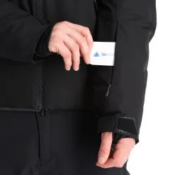 Kilpi, Turnau-M Veste De Ski Grandes Tailles Hommes Noir -ColourWear Soldes kilpi turnau m aa jas gevoerd plus size heren zwart 22kilpi158v1 BI 07