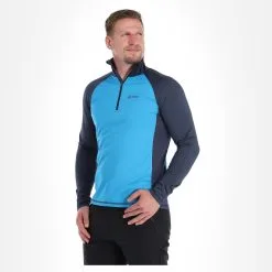 Kilpi, Willie-M Pull De Ski Hommes Bleu -ColourWear Soldes kilpi willie m ga ski pully heren blauw 22kilpi156v4 BI 04