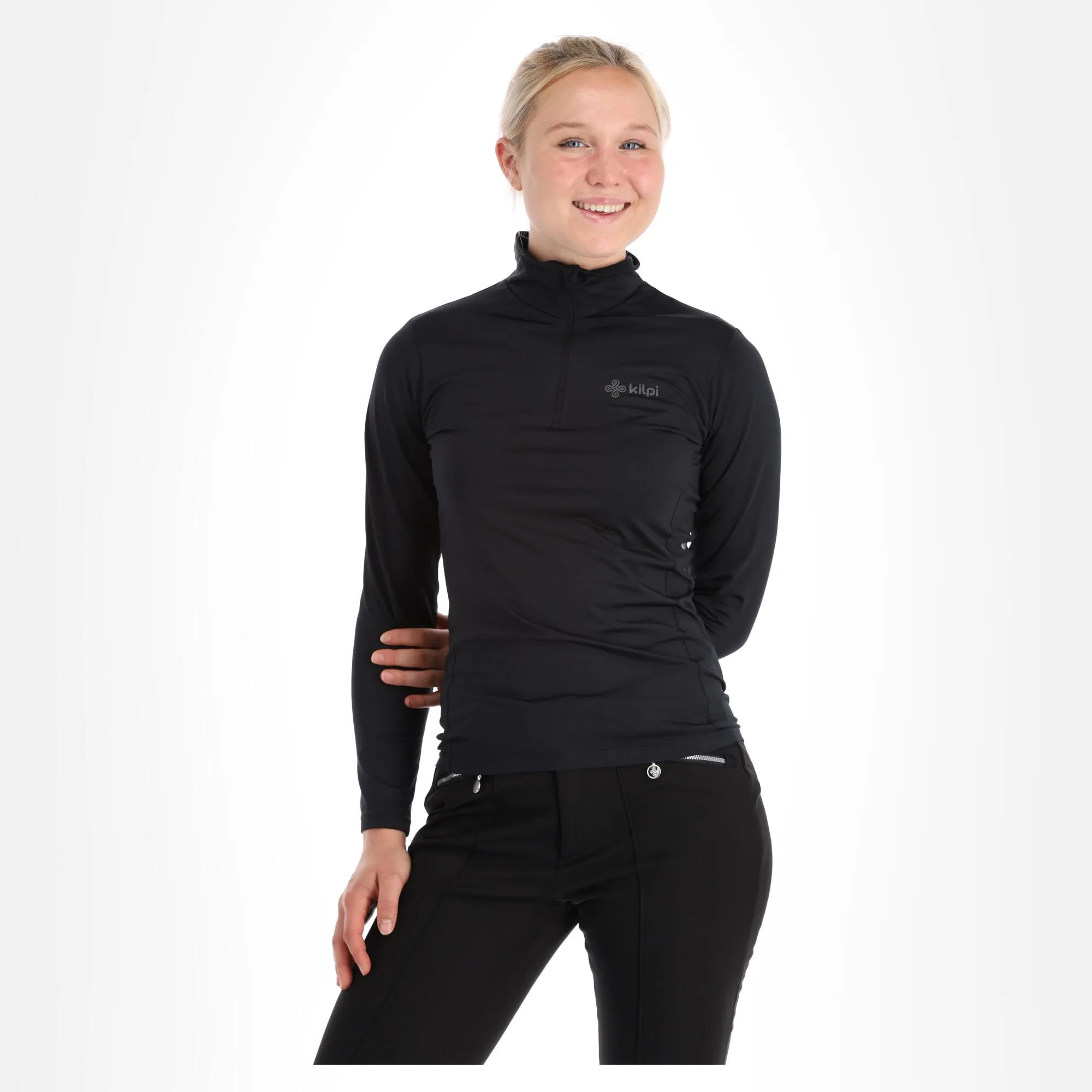 Kilpi, Willie-W Pull De Ski Grandes Tailles Femmes Noir 3 Kilpi, Willie-W Pull De Ski Grandes Tailles Femmes Noir