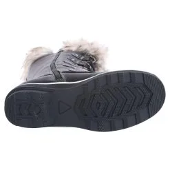 Kimberfeel, Beverly Bottes De Neige Femmes Crocodile Noir -ColourWear Soldes kimberfeel beverly ma snowboots croco zwart MA21kim101a BI 05