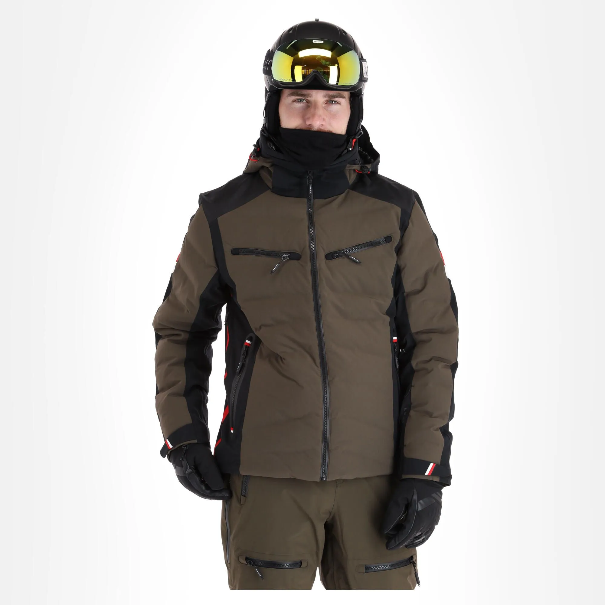 Luhta, Aakenustunturi Veste De Ski Hommes Dark Olive Vert 3 Luhta, Aakenustunturi Veste De Ski Hommes Dark Olive Vert