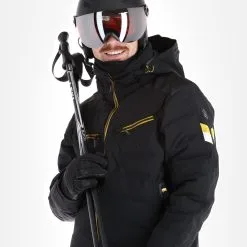 Luhta, Aakenustunturi Veste De Ski Hommes Noir -ColourWear Soldes luhta aakenustunturi aa jas gevoerd heren zwart 22luhta136v4 BI 05