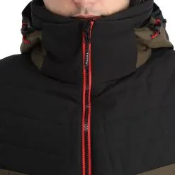 Luhta, Ahmo Veste De Ski Hommes Dark Olive Vert -ColourWear Soldes luhta ahmo aa jas gevoerd heren dark olive groen 22luhta132v1 BI 07