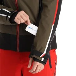 Luhta, Ahmo Veste De Ski Hommes Dark Olive Vert -ColourWear Soldes luhta ahmo aa jas gevoerd heren dark olive groen 22luhta132v1 BI 08