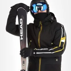 Luhta, Ahmo Veste De Ski Hommes Noir -ColourWear Soldes luhta ahmo aa jas gevoerd heren zwart 22luhta132v2 BI 05