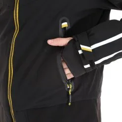 Luhta, Ahmo Veste De Ski Hommes Noir -ColourWear Soldes luhta ahmo aa jas gevoerd heren zwart 22luhta132v2 BI 08