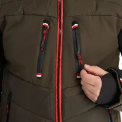 Luhta, Ahvennus Veste De Ski Hommes Dark Olive Vert -ColourWear Soldes luhta ahvennus aa jas gevoerd heren dark olive groen 22luhta131v1 BI 11