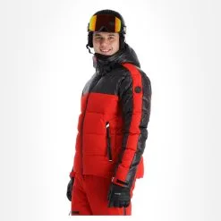 Luhta, Aska Veste De Ski Hommes Cranberry Rouge -ColourWear Soldes luhta aska aa jas gevoerd heren cranberry rood 22luhta133v2 BI 05
