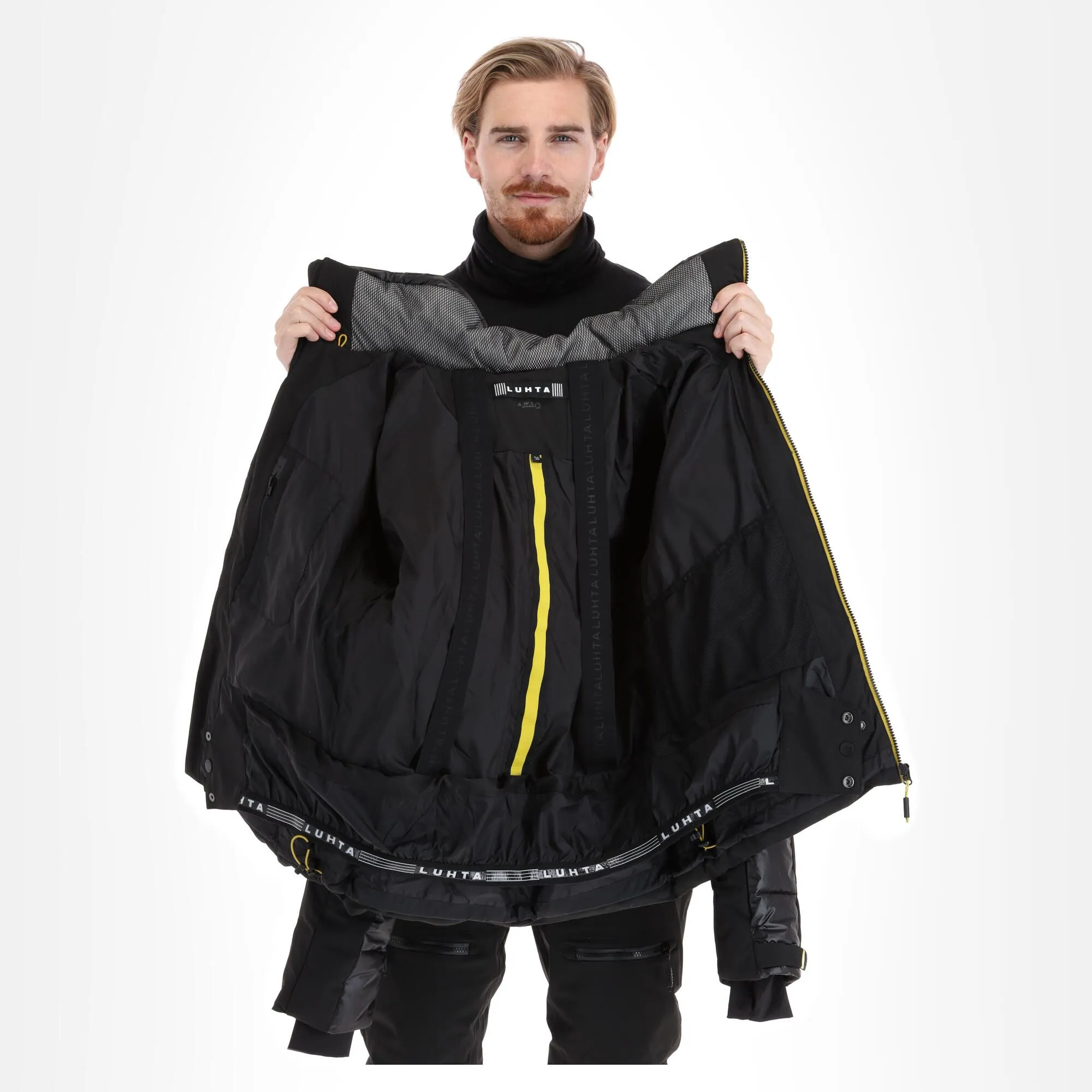 Luhta, Aska Veste De Ski Hommes Noir 7 Luhta, Aska Veste De Ski Hommes Noir – Image 5