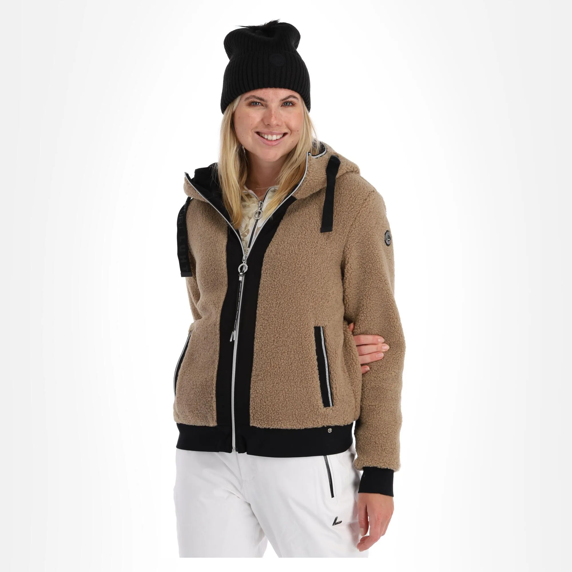 Luhta, Edele Gilet Femmes Beige 3 Luhta, Edele Gilet Femmes Beige