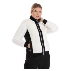 Luhta, Engelniemi Gilet Femmes Natural Blanc -ColourWear Soldes luhta engelniemi ea vest dames natural wit 22luhta113v1 BI 04