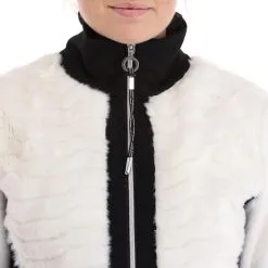 Luhta, Engelniemi Gilet Femmes Natural Blanc -ColourWear Soldes luhta engelniemi ea vest dames natural wit 22luhta113v1 BI 06