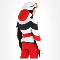Luhta, Hallela Veste De Ski Femmes Optic Blanc -ColourWear Soldes luhta hallela aa jas gevoerd dames optic wit 22luhta120v4 BI 03