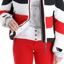 Luhta, Hallela Veste De Ski Femmes Optic Blanc -ColourWear Soldes luhta hallela aa jas gevoerd dames optic wit 22luhta120v4 BI 11