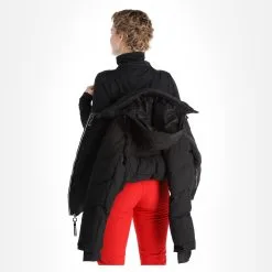 Luhta, Hallela Veste De Ski Femmes Noir -ColourWear Soldes luhta hallela aa jas gevoerd dames zwart 22luhta120v1 BI 07