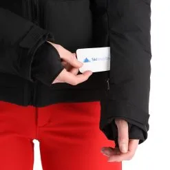 Luhta, Hallela Veste De Ski Femmes Noir -ColourWear Soldes luhta hallela aa jas gevoerd dames zwart 22luhta120v1 BI 09