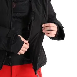 Luhta, Hallela Veste De Ski Femmes Noir -ColourWear Soldes luhta hallela aa jas gevoerd dames zwart 22luhta120v1 BI 10