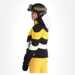 Luhta, Hallela Veste De Ski Femmes Noir -ColourWear Soldes luhta hallela aa jas gevoerd dames zwart 22luhta120v2 BI 04