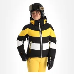 Luhta, Hallela Veste De Ski Femmes Noir -ColourWear Soldes luhta hallela aa jas gevoerd dames zwart 22luhta120v2 BI 05