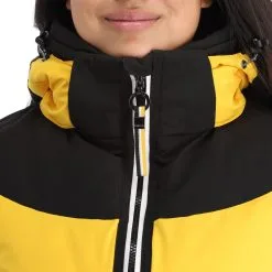 Luhta, Hallela Veste De Ski Femmes Noir -ColourWear Soldes luhta hallela aa jas gevoerd dames zwart 22luhta120v2 BI 10