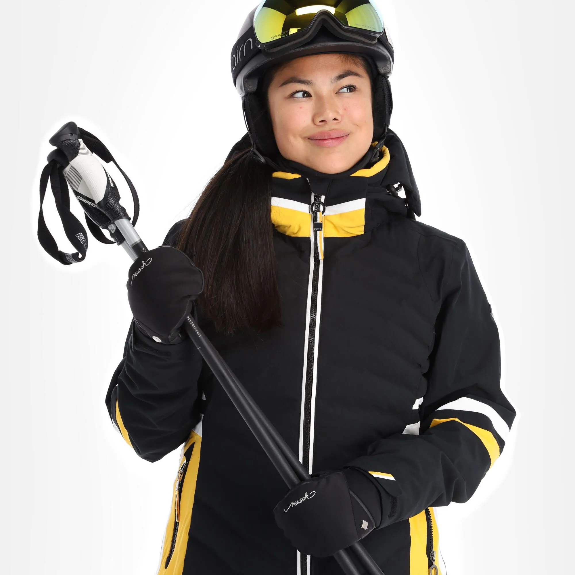 Luhta, Hanhimaa Veste De Ski Femmes Noir 6 Luhta, Hanhimaa Veste De Ski Femmes Noir – Image 4