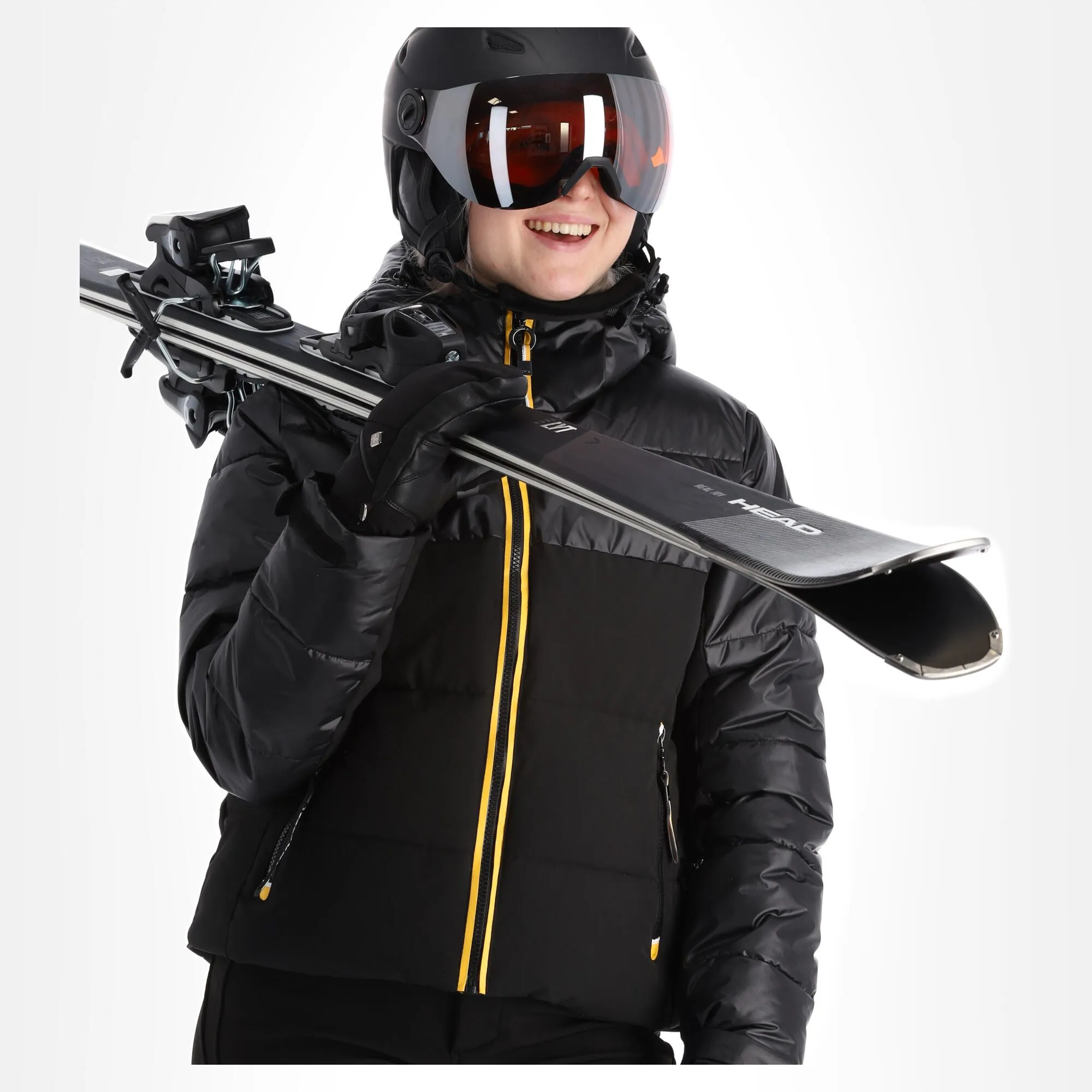 Luhta, Hanhivaara Veste De Ski Femmes Noir 6 Luhta, Hanhivaara Veste De Ski Femmes Noir – Image 4