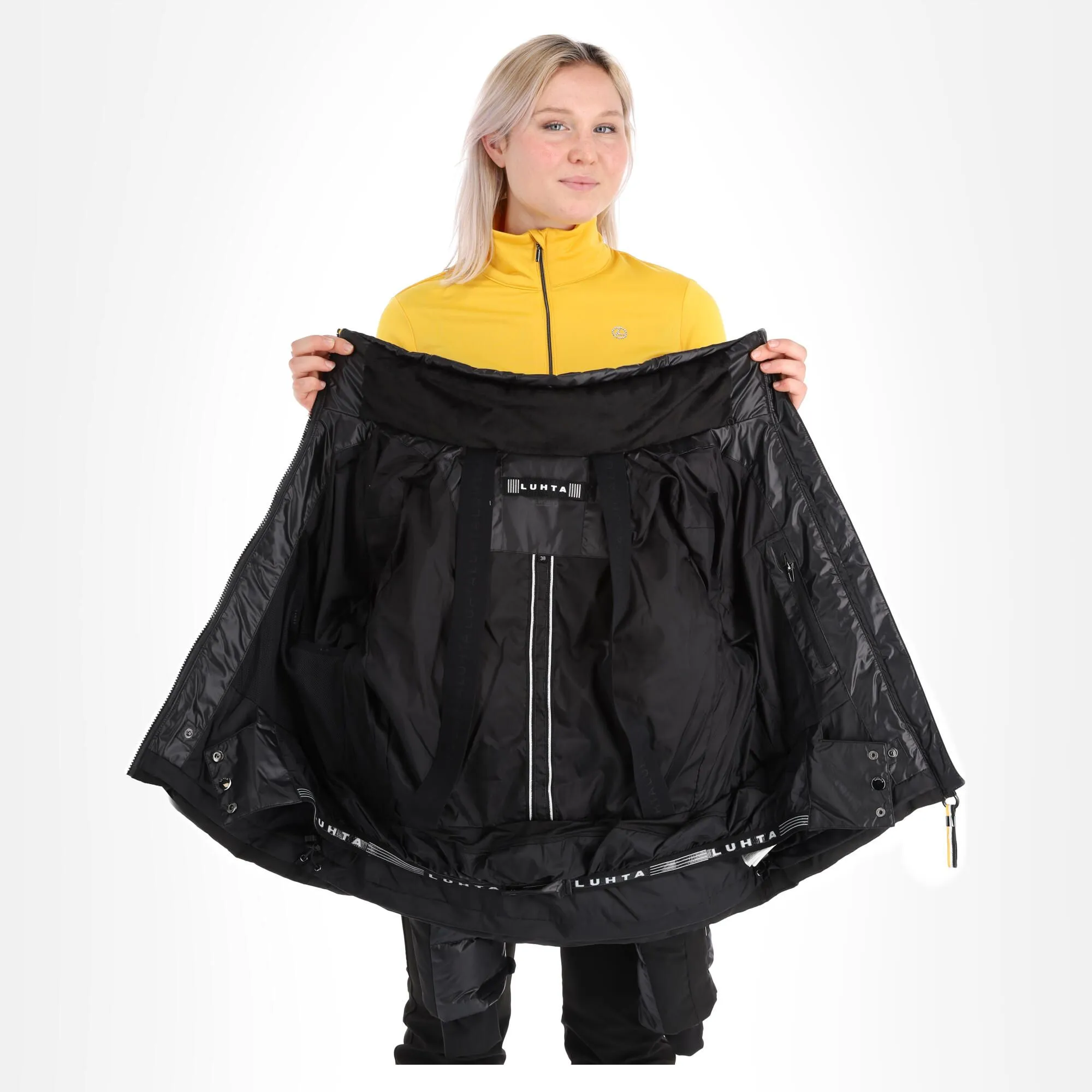 Luhta, Hanhivaara Veste De Ski Femmes Noir 9 Luhta, Hanhivaara Veste De Ski Femmes Noir – Image 7