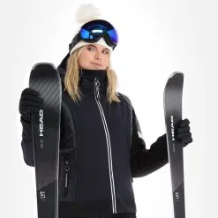 Luhta, Hietanen Veste De Ski Femmes Dark Bleu -ColourWear Soldes luhta hietanen aa jas gevoerd dames dark blauw 22luhta117v2 BI 05