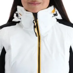 Luhta, Hietanen Veste De Ski Femmes Optic Blanc -ColourWear Soldes luhta hietanen aa jas gevoerd dames optic wit 22luhta117v1 BI 09