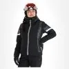 Luhta, Hietanen Veste De Ski Femmes Noir -ColourWear Soldes luhta hietanen aa jas gevoerd dames zwart 22luhta117v3 BI 02