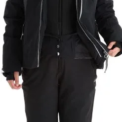 Luhta, Hietanen Veste De Ski Femmes Noir -ColourWear Soldes luhta hietanen aa jas gevoerd dames zwart 22luhta117v3 BI 08