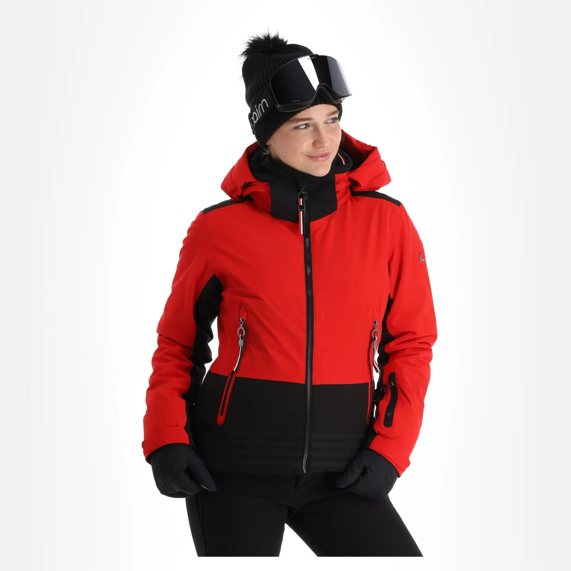 Luhta, Hookana Veste De Ski Femmes Cranberry Rouge 3 Luhta, Hookana Veste De Ski Femmes Cranberry Rouge