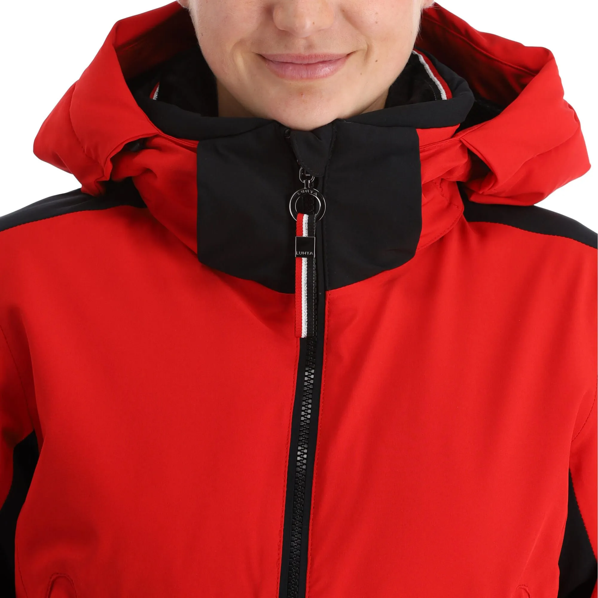 Luhta, Hookana Veste De Ski Femmes Cranberry Rouge 8 Luhta, Hookana Veste De Ski Femmes Cranberry Rouge – Image 6
