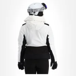 Luhta, Hookana Veste De Ski Femmes Optic Blanc -ColourWear Soldes luhta hookana aa jas gevoerd dames optic wit 22luhta118v2 BI 03