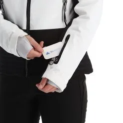 Luhta, Hookana Veste De Ski Femmes Optic Blanc -ColourWear Soldes luhta hookana aa jas gevoerd dames optic wit 22luhta118v2 BI 08