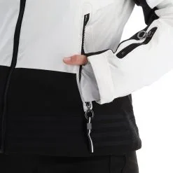 Luhta, Hookana Veste De Ski Femmes Optic Blanc -ColourWear Soldes luhta hookana aa jas gevoerd dames optic wit 22luhta118v2 BI 11