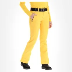 Luhta, Joentaus Pantalon De Ski En Softshell Femmes Jaune -ColourWear Soldes luhta joentaus bc skibroek softshell dames geel 22luhta147v7 BI 04