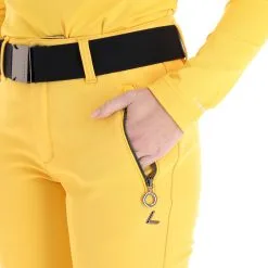 Luhta, Joentaus Pantalon De Ski En Softshell Femmes Jaune -ColourWear Soldes luhta joentaus bc skibroek softshell dames geel 22luhta147v7 BI 07