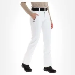 Luhta, Joentaus Pantalon De Ski En Softshell Femmes Optic Blanc -ColourWear Soldes luhta joentaus bc skibroek softshell dames optic wit 22luhta147v2 BI 04