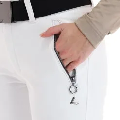 Luhta, Joentaus Pantalon De Ski En Softshell Femmes Optic Blanc -ColourWear Soldes luhta joentaus bc skibroek softshell dames optic wit 22luhta147v2 BI 07