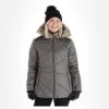 Luhta, Kanavansuu Veste De Ski Femmes Beige -ColourWear Soldes luhta kanavansuu aa jas gevoerd dames beige 22luhta125v1 BI 02