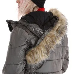 Luhta, Kanavansuu Veste De Ski Femmes Beige -ColourWear Soldes luhta kanavansuu aa jas gevoerd dames beige 22luhta125v1 BI 10