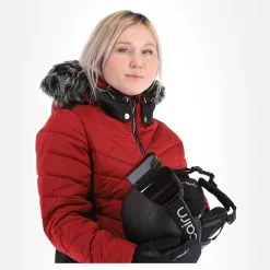 Luhta, Katinen Veste De Ski Femmes Cranberry Rouge -ColourWear Soldes luhta katinen aa jas gevoerd dames cranberry rood 22luhta126v1 BI 06
