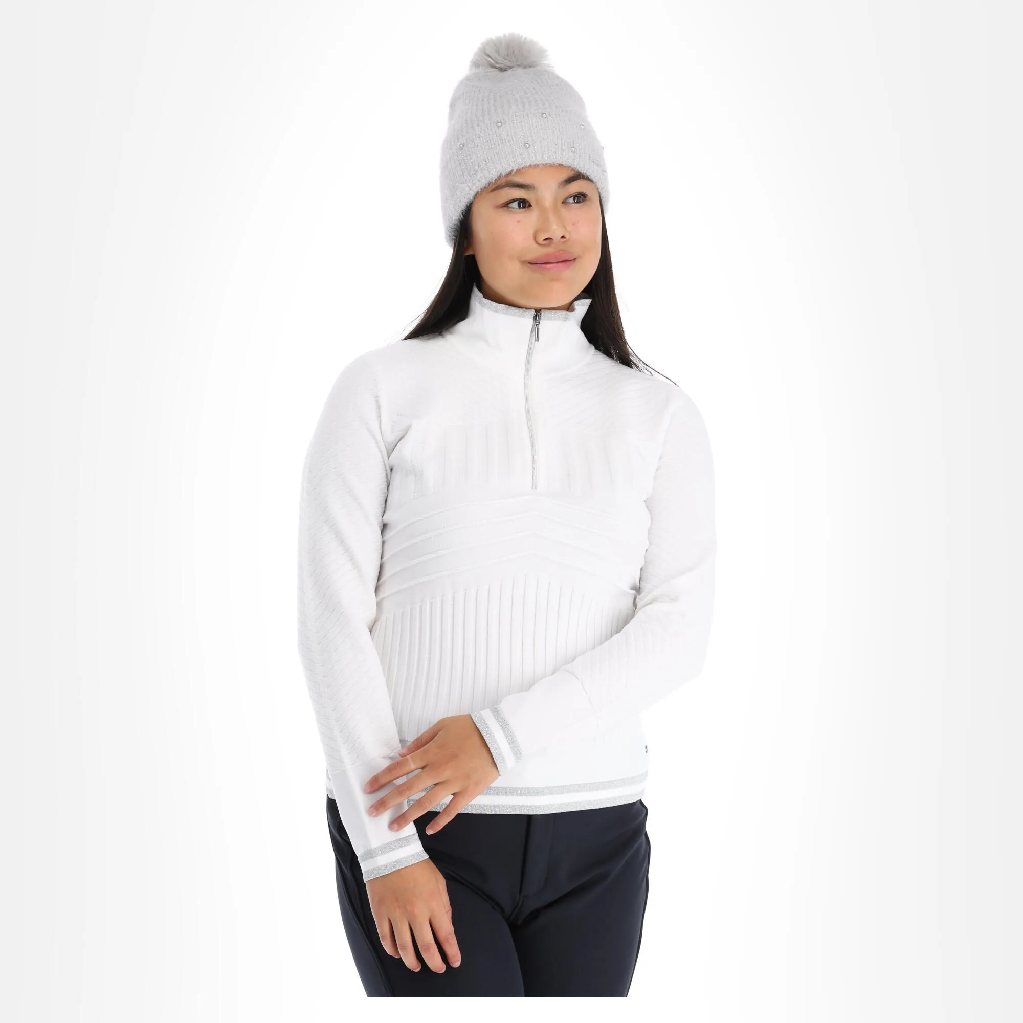 Luhta, Kierinki Pull De Ski Femmes Optic Blanc 5 Luhta, Kierinki Pull De Ski Femmes Optic Blanc – Image 3