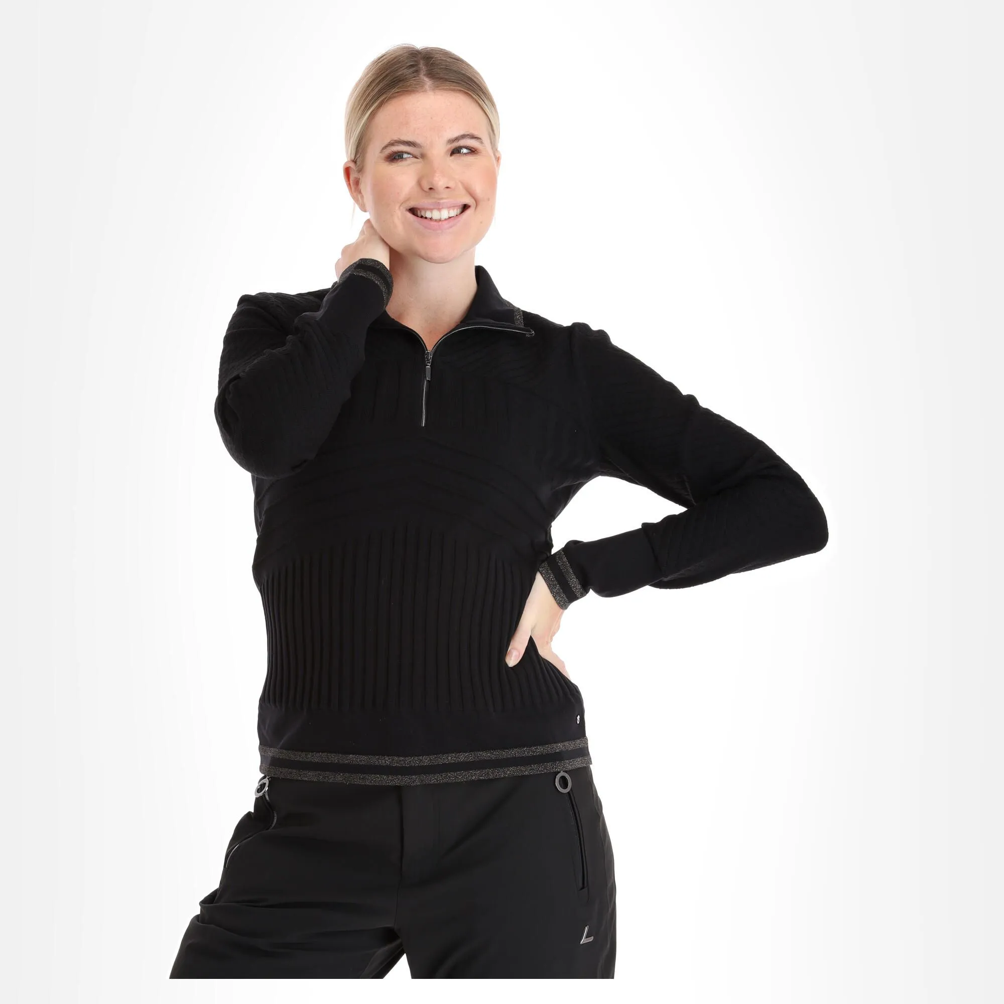 Luhta, Kierinki Pull De Ski Femmes Noir 3 Luhta, Kierinki Pull De Ski Femmes Noir