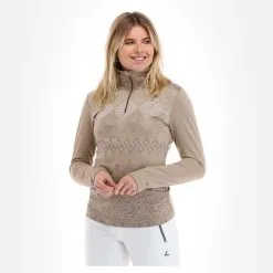 Luhta, Kitinen Pull De Ski Femmes Beige