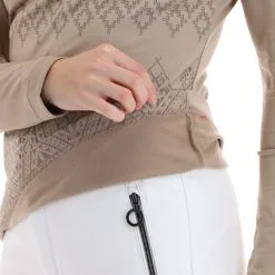 Luhta, Kitinen Pull De Ski Femmes Beige -ColourWear Soldes luhta kitinen ga ski pully dames beige 22luhta102v4 BI 06