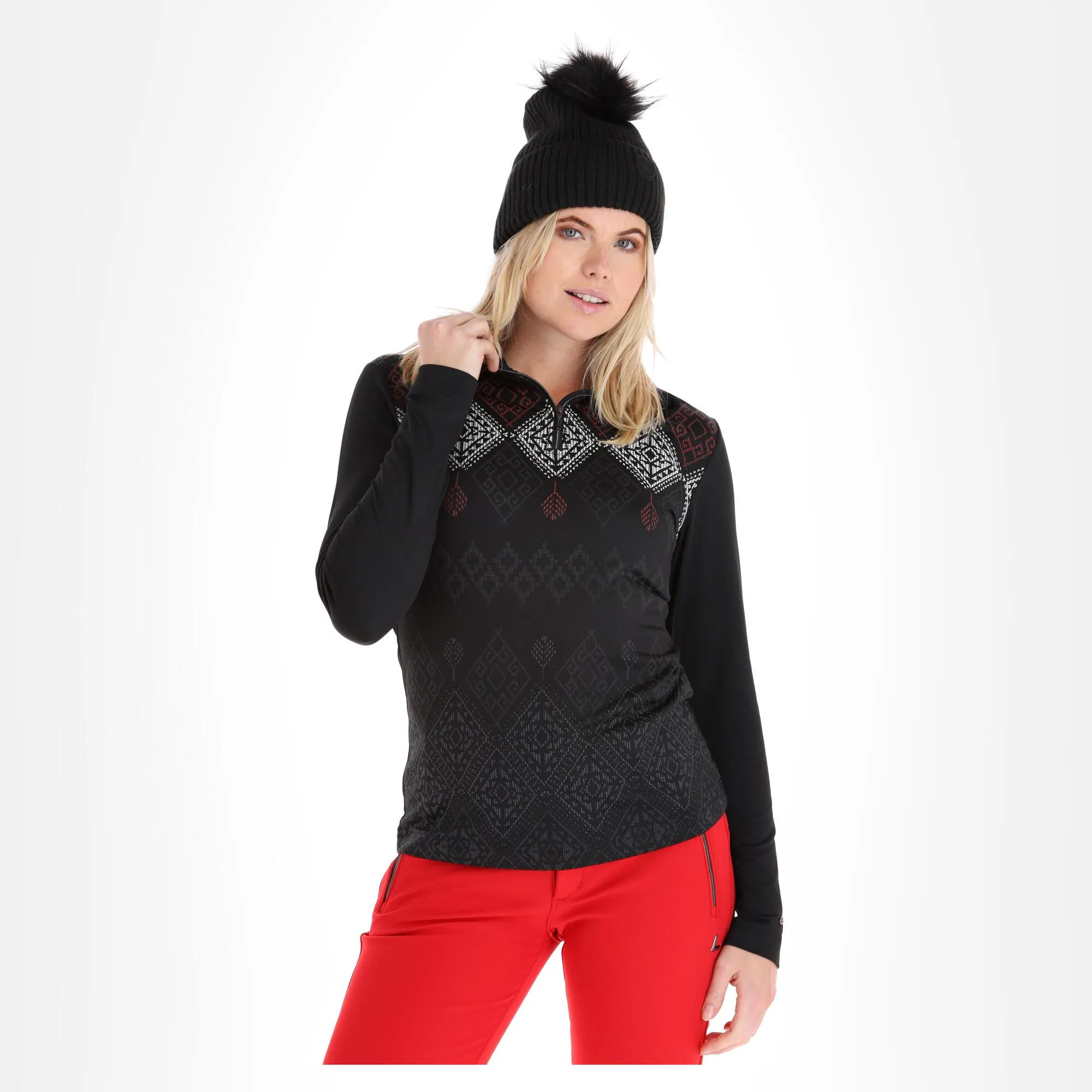 Luhta, Kitinen Pull De Ski Femmes Noir 5 Luhta, Kitinen Pull De Ski Femmes Noir – Image 3