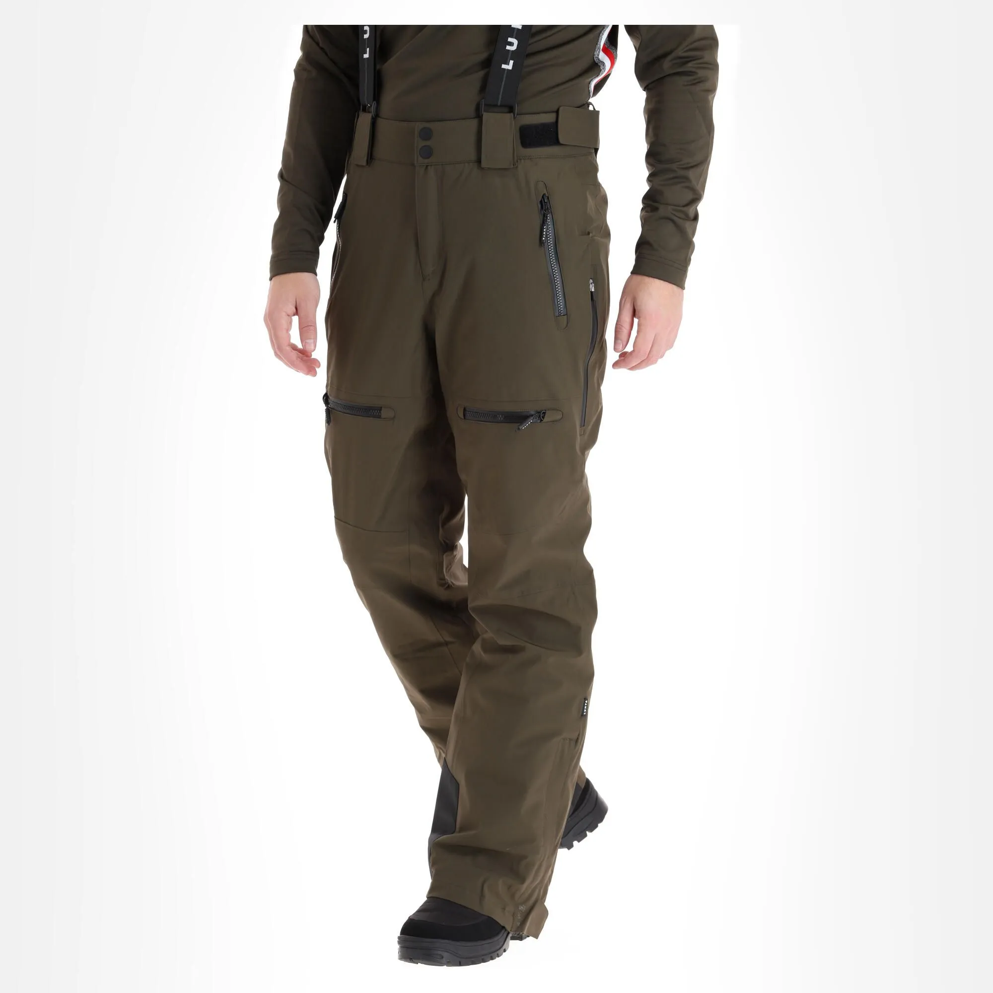 Luhta, Kovero Pantalon De Ski Hommes Dark Olive Vert 5 Luhta, Kovero Pantalon De Ski Hommes Dark Olive Vert – Image 3