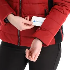 Luhta, Lainiotunturi Veste De Ski Femmes CRANBERRY Rouge -ColourWear Soldes luhta lainiotunturi aa jas gevoerd dames cranberry rood AA21luh104d BI 08